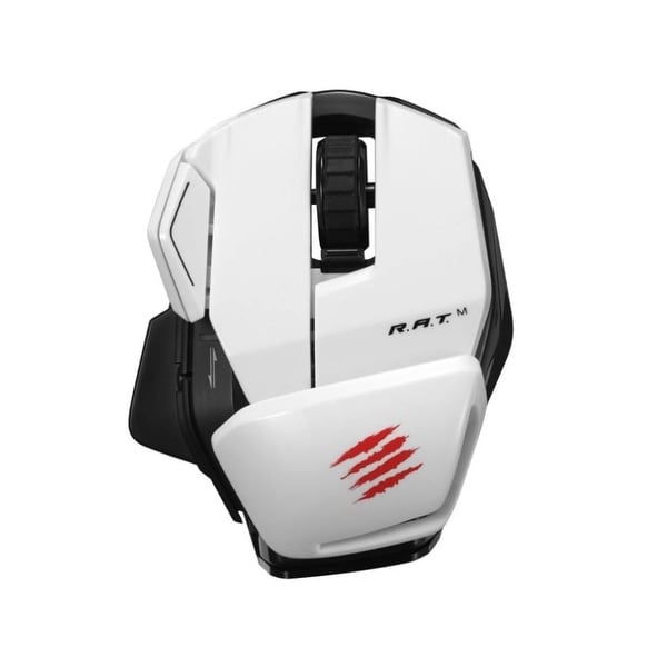 Mad Catz MCB437170001/04/1 Office R.A.T. M Bluetooth 3.0 Optical Mouse White