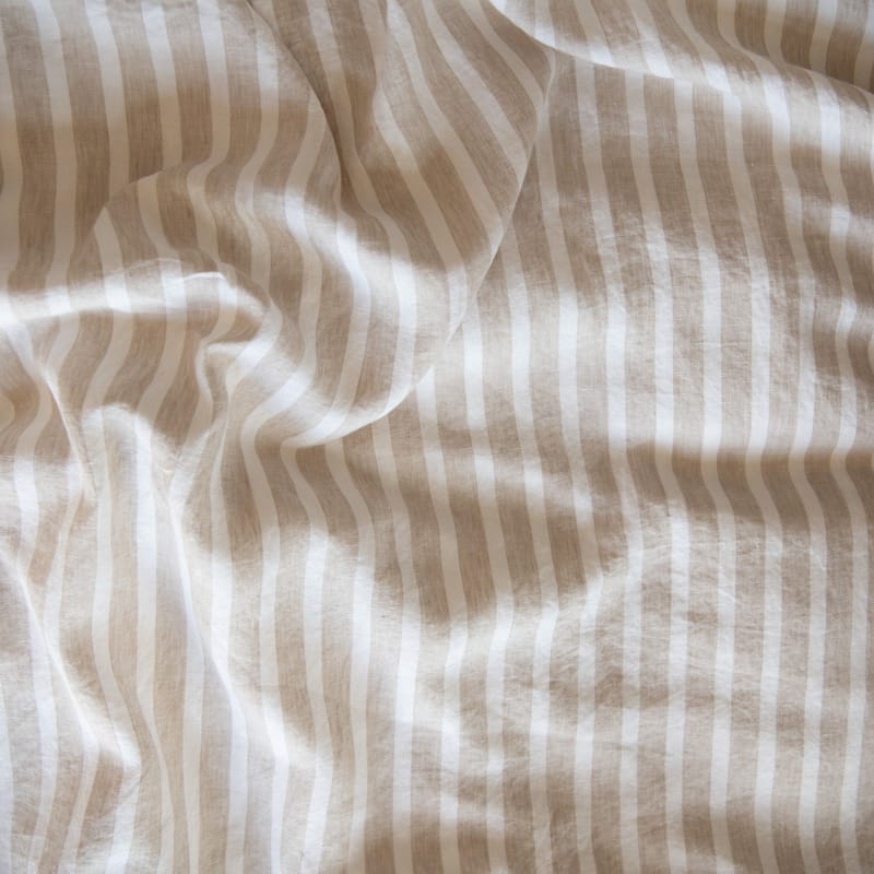 100% French Linen Duvet Cover by BOKSER HOME