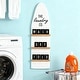 preview thumbnail 2 of 2, Laundry Wood Wall Decor, Large Vintage Wall Plaque for Laundry Room