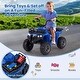 preview thumbnail 30 of 35, Costway Kids Ride On Electric ATV 6V 4-Wheeler Quad Car with - See Details