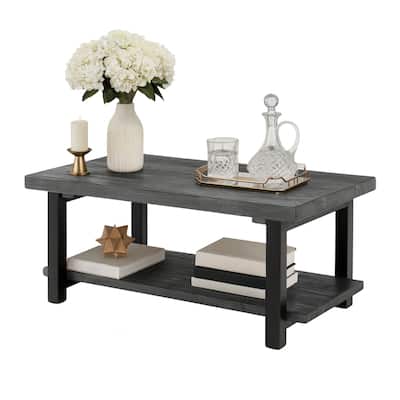 Carbon Loft Lawrence Reclaimed Solid Wood 42-inch Coffee Table