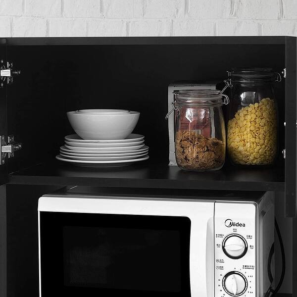 Shop Wooden Shelf Supreme Mini Fridge Organizer Overstock 31121256 White