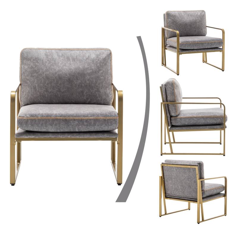 Accent Chairs, Living Room Chairs Linen Arm Chair Accent Chairs for Living Room