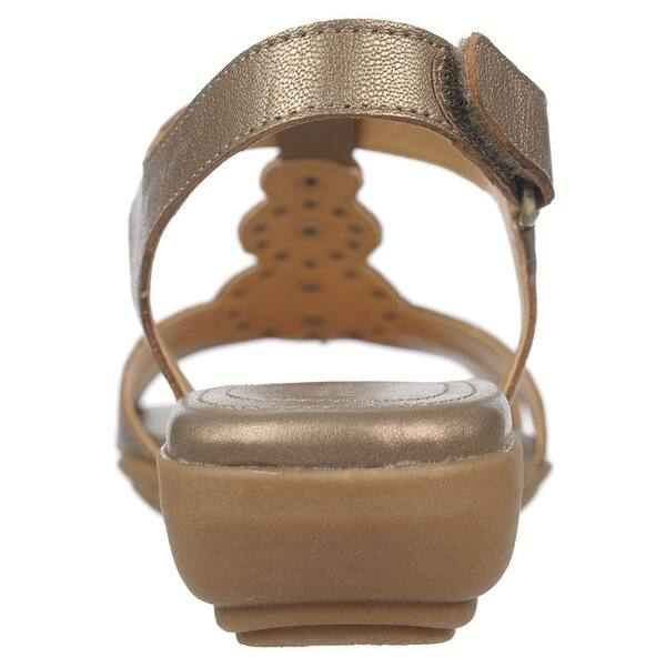 Shop Naturalizer Women S Carlita Wedge Sandals Overstock 14537874