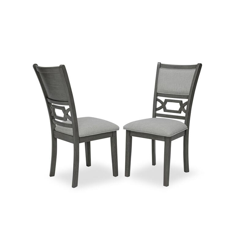 Round 5Pc Dining Table Set Lower Storage Shelves Dining Room Set Wooden Furniture