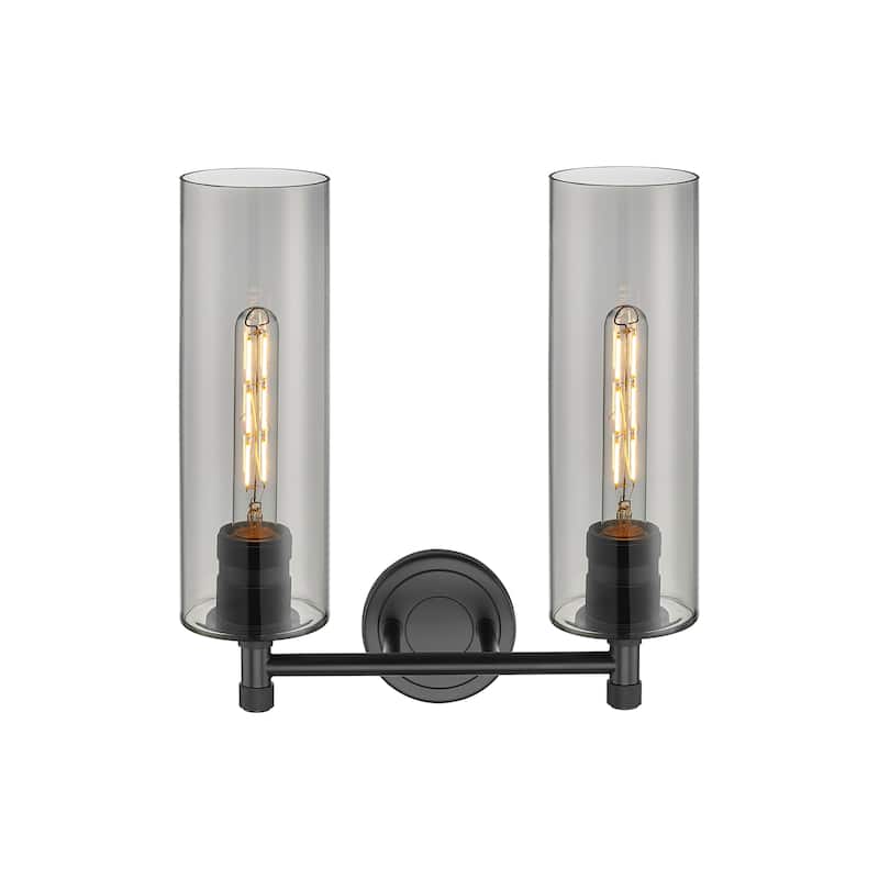 Innovations Lighting Crown Point - 2 Light 12" Wall-Mounted Bath Vanity Light