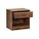 preview thumbnail 5 of 8, OS Home and Office Furniture Model 6006 One Drawer Mountain Oak Nightstand