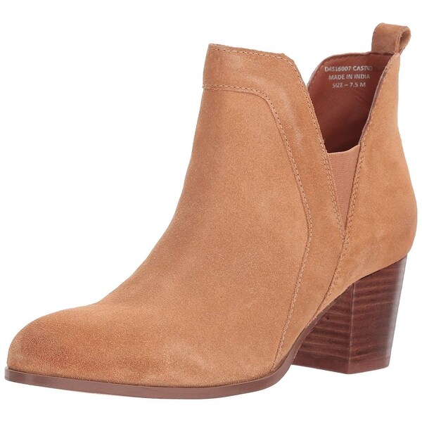 mia castro suede bootie
