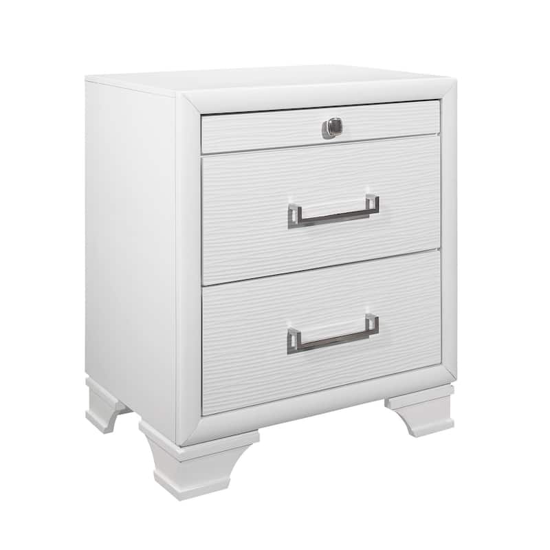 Nightstand with 3 Drawers