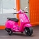 preview thumbnail 18 of 18, Kids Vespa Electric Motorcycle with Training Wheels
