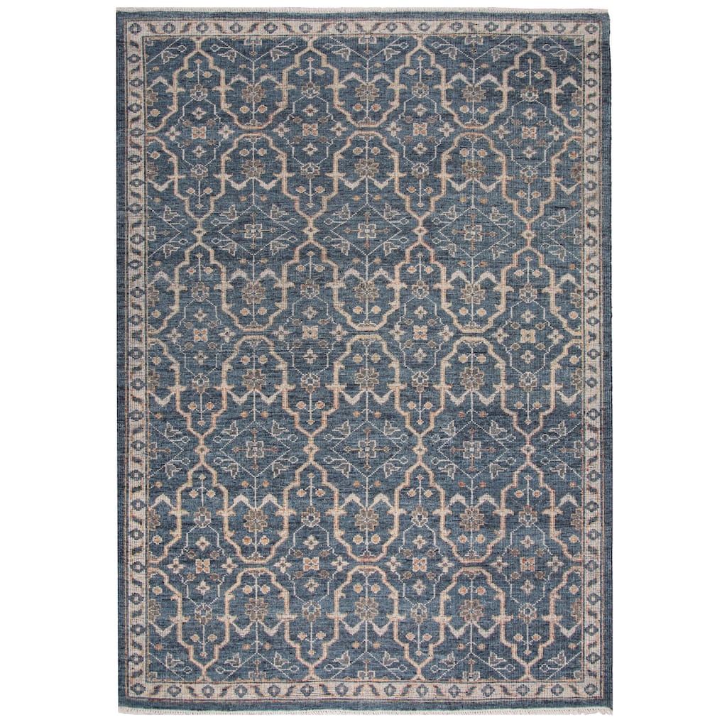Alora Decor Antique Hand-Knotted Geometric Rug