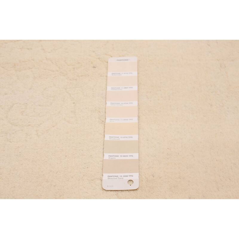 ECARPETGALLERY Hand-knotted Royal Mahal Cream Wool Rug - 3'0 x 4'10