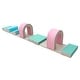 preview thumbnail 13 of 11, 10-Piece Foam Climbing Blocks Set for Infants & Toddlers,CPSIA Certified Safe PU Leather