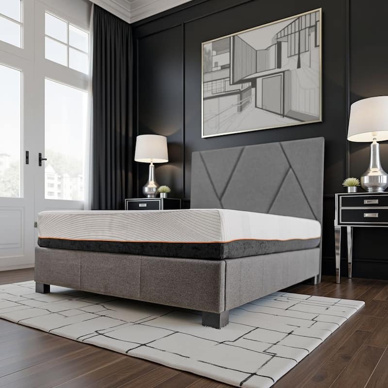 Bridgevine Home 10 inch Regen Cooling Copper Infused Memory Foam Adult Mattress, Full Size - Full