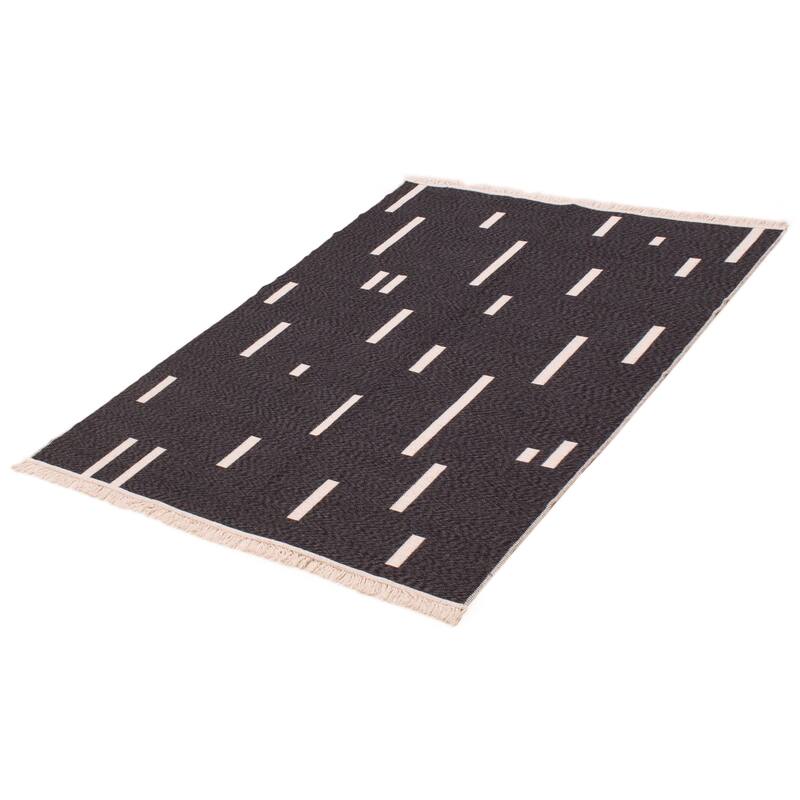 ECARPETGALLERY Flat-Weave Ankara III White Kilim