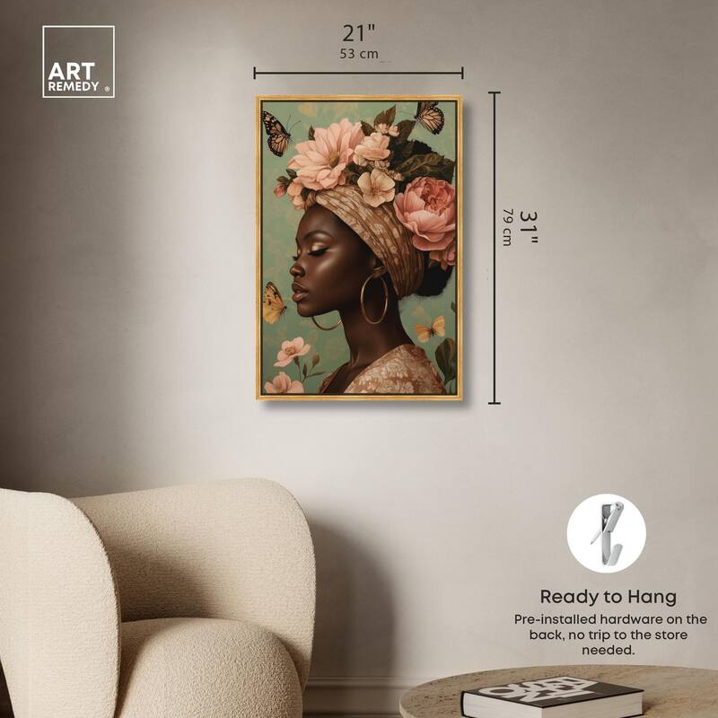 Dream Butterfly Passion Canvas by Art Remedy