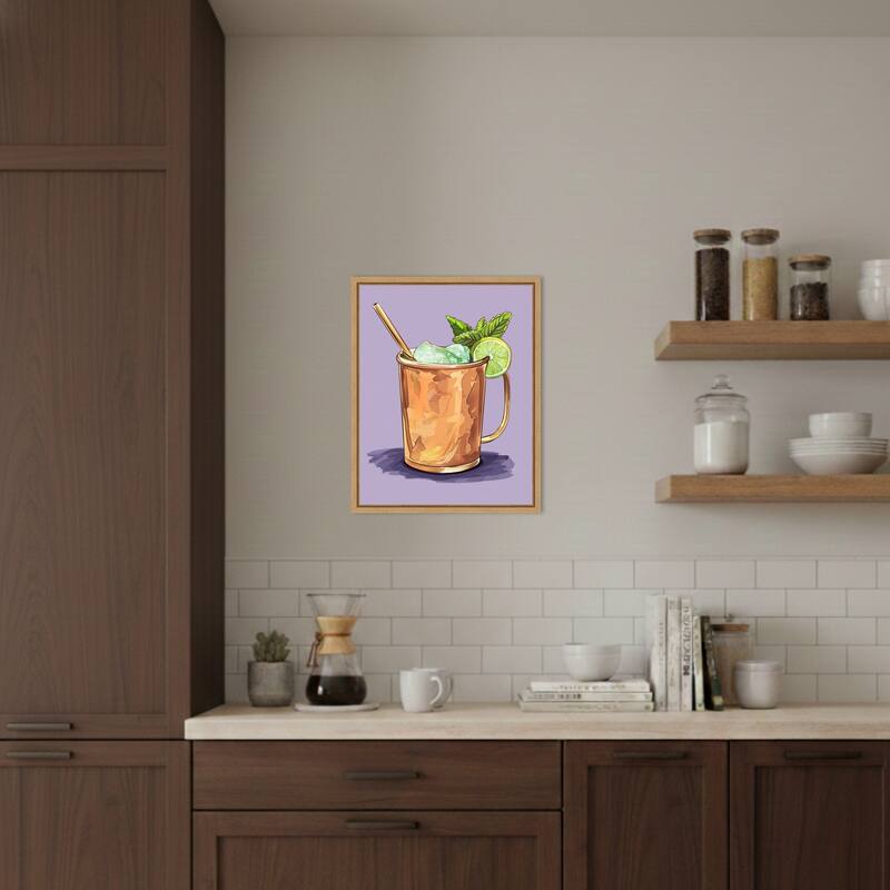 Moscow Mule by Jolly and Dash (16 x 20 in.), Framed Canvas Wall Art Print