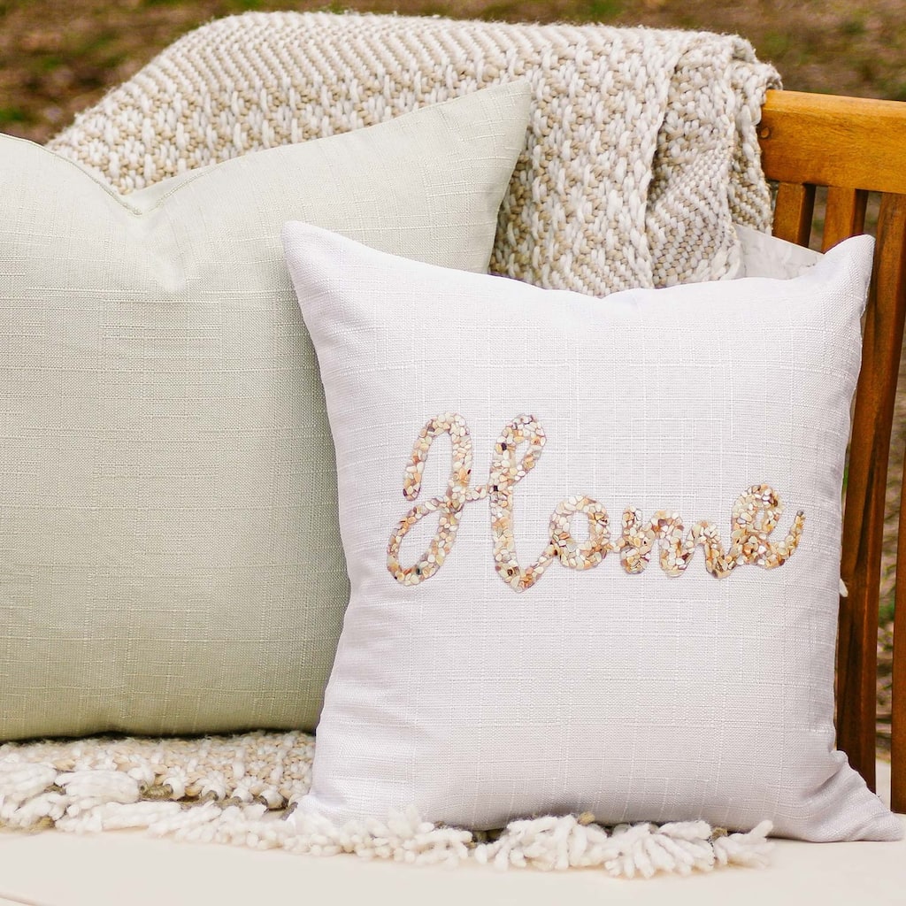 Sparkles Home Shell Home Pillow