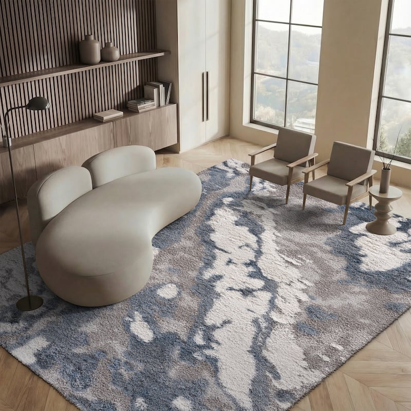 SAFAVIEH Horizon Shag Remona 2.6-inch Thick Rug