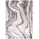 preview thumbnail 77 of 104, SAFAVIEH Craft Clytie Modern Abstract Marble Pattern Rug 5'3" x 7'6" - Grey/Silver - Rectangle