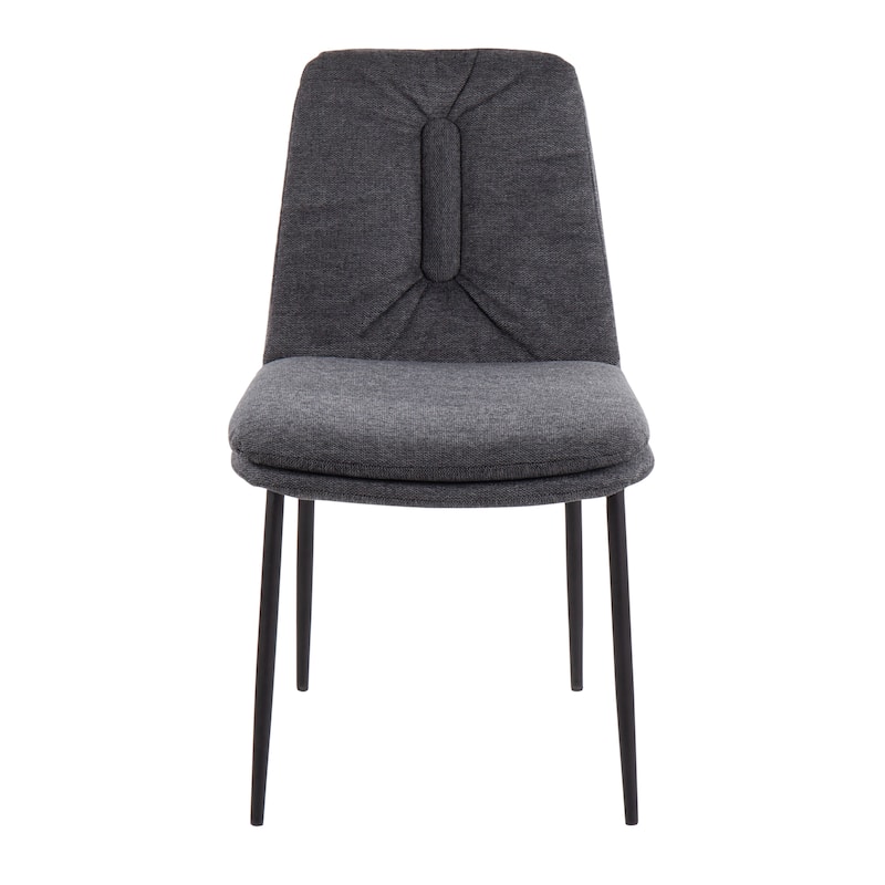 Porch & Den Korey Dining Chair (Set of 2) - Charcoal