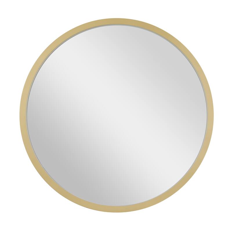 Black, White or Gold Wooden Room Wall Mirror with Thin Frame