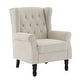 preview thumbnail 50 of 76, Button-Tufted Accent Chair Wingback Armchair - 38"H