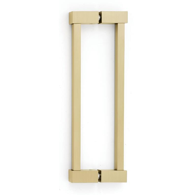 Alno Contemporary II - Luxury Urban 8" Center to Center Back to Back - Satin Brass