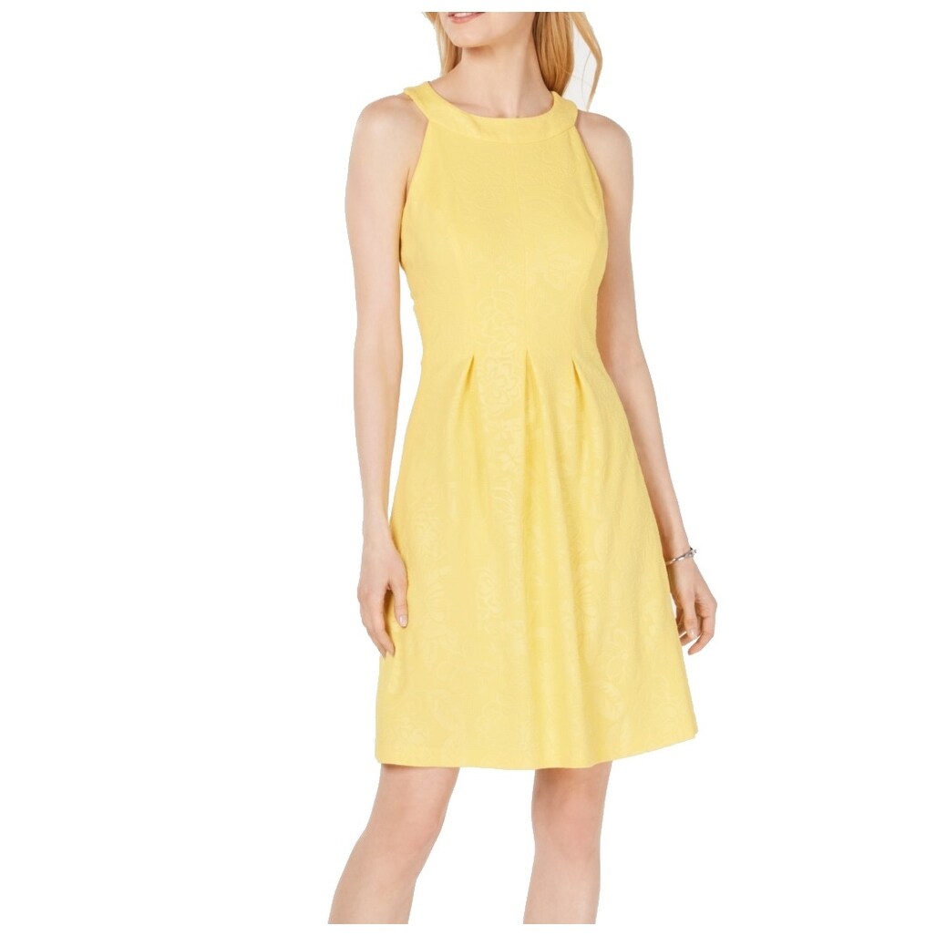 classic yellow dress