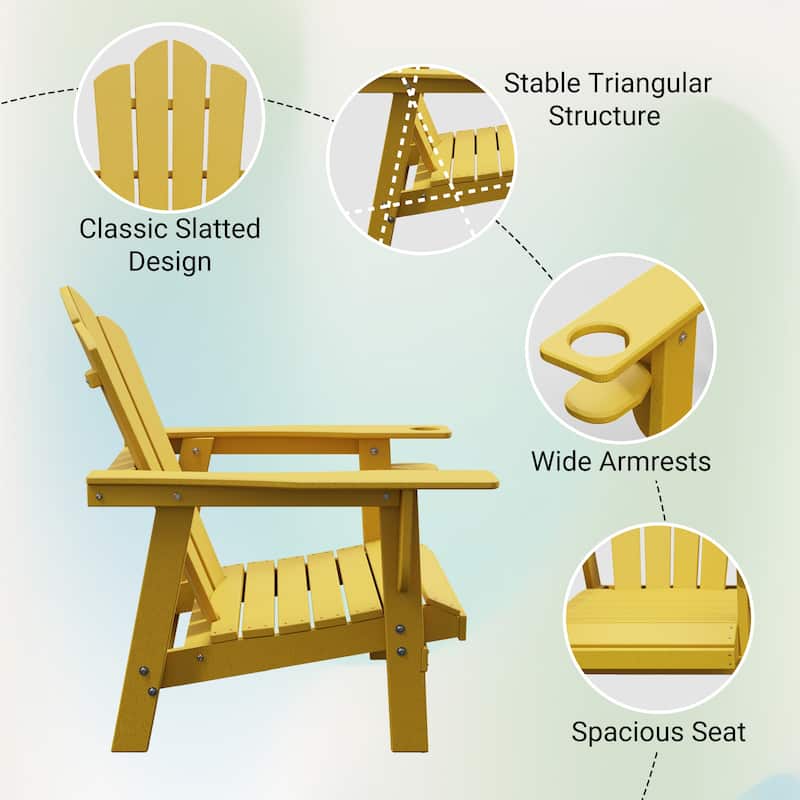 Outdoor Adirondack Chairs Outdoor Chair Plastic Lawn Chairs for Outdoor Use Set of 2