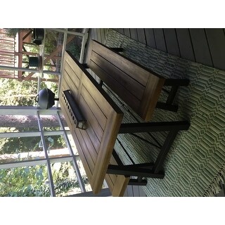 Outdoor Puerto Acacia Wood 3-piece Picnic Dining Set by Christopher Knight Home