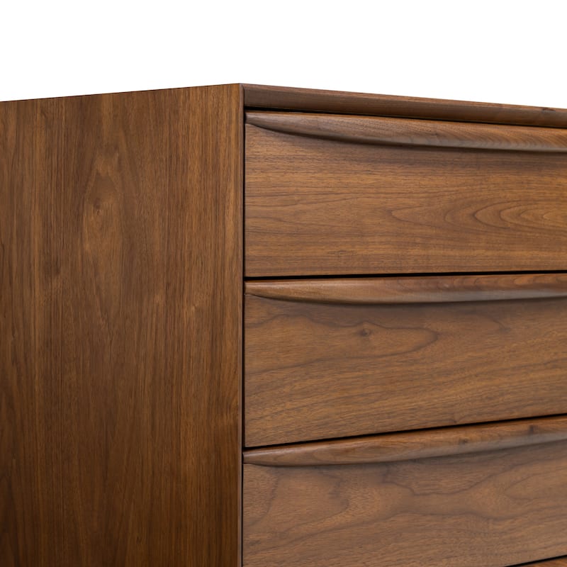 Poly and Bark Cura 63" Dresser in Walnut