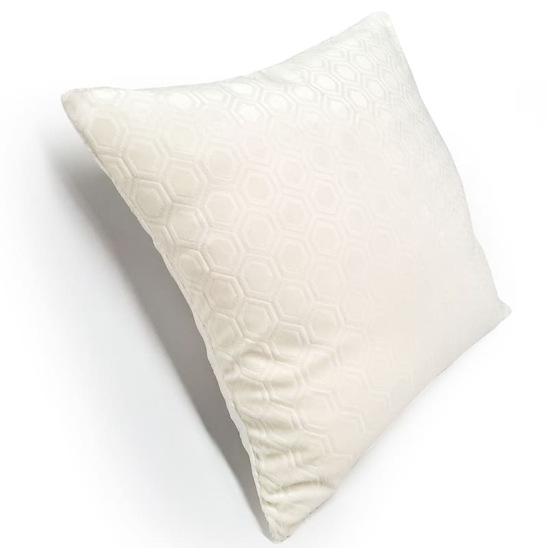 Hexa Velour Throw Pillow