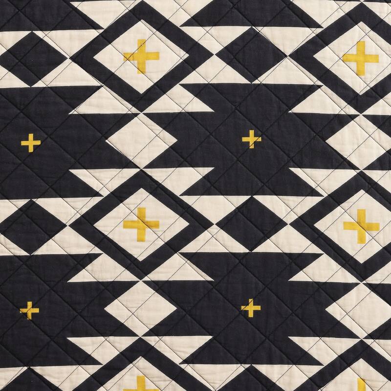 Paseo Road High Desert Aztec Southwestern Rustic Bedding 3 Piece Quilt Set