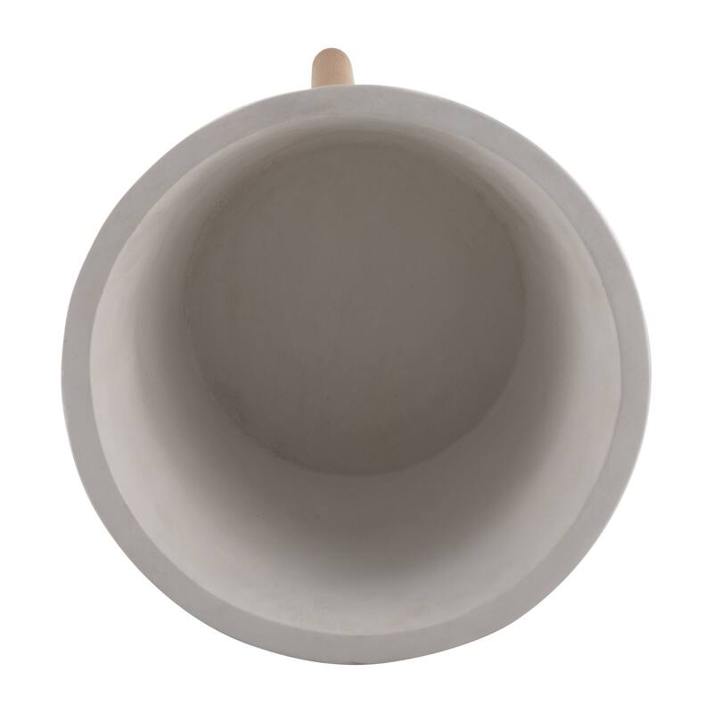 S/2 10/12" Diamond Planter w/ Wood Legs