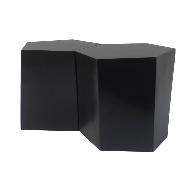 Modern MGO hexagon-topped Coffee Table Set Suitable for Any Space , No assembly is required