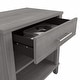 preview thumbnail 27 of 40, Transitional Grey Ash Nightstand