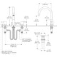 preview thumbnail 6 of 10, Belanger Two-Handle Widespread Bathroom Faucet with Drain Assembly
