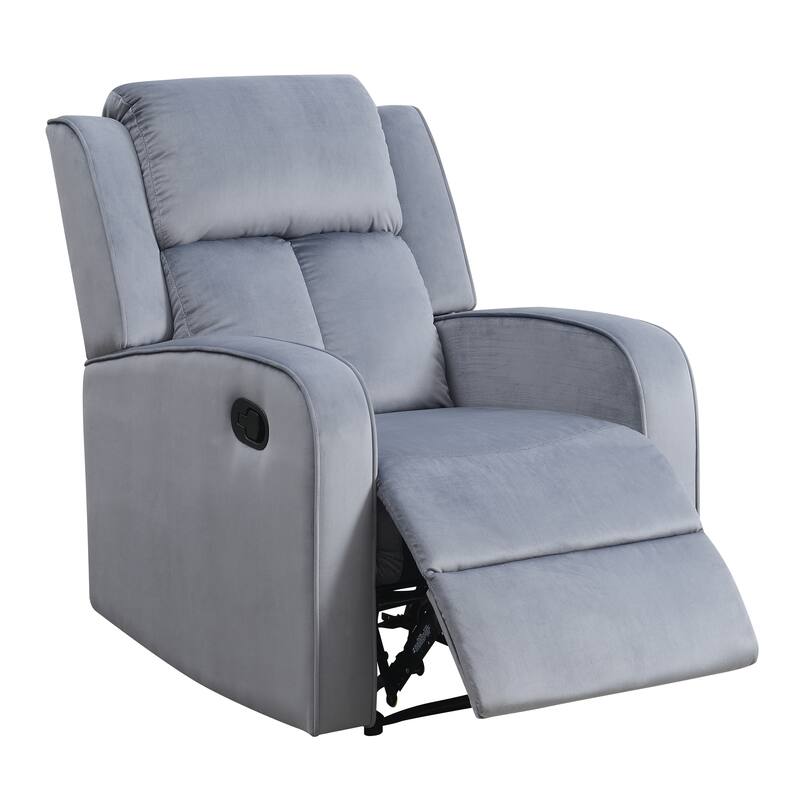 Dale Grey Fabric Upholstered Reclining Chair
