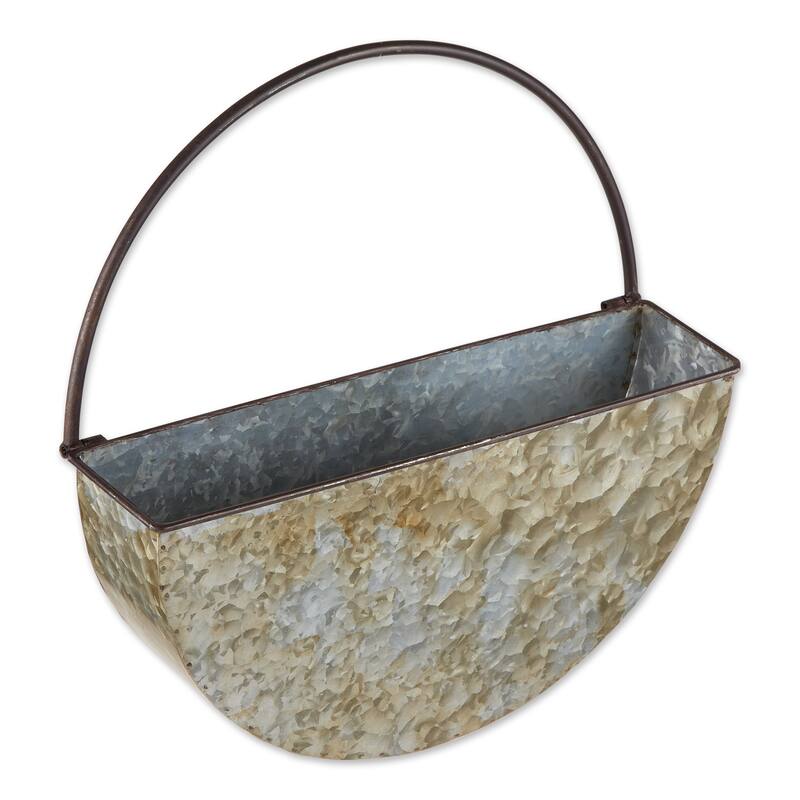 DII Galvanized Wall Planter