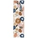 preview thumbnail 12 of 13, SAFAVIEH Handmade Chelsea Ainhoa French Country Floral Wool Rug 2'3" x 8' Runner - Ivory/Pink - Runner
