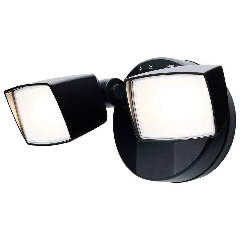 Nuvo Lighting 65/995 Double Light 9-3/16" Wide Adjustable LED Outdoor - Black