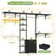 preview thumbnail 18 of 38, 96'' Wide Heavy-duty Closet Organizer, Walk-in Closet System with Drawers and Tower Kit