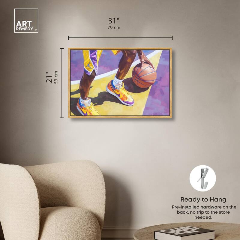 Legend Court Canvas by Art Remedy