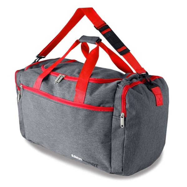 duffle bag with shoulder straps