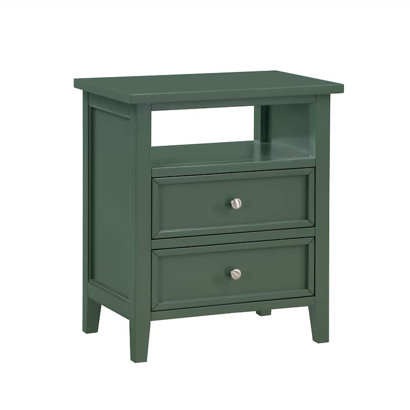 Westby 2-drawer Nightstand by Greyson Living - Vintage Green