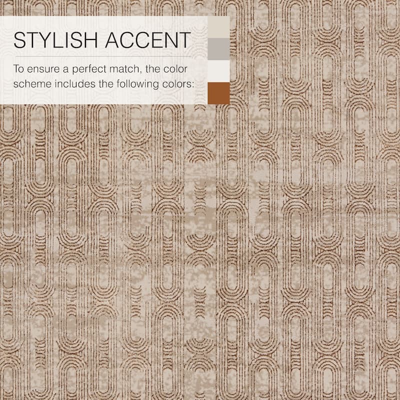 Gimeas Geometric Area Rug