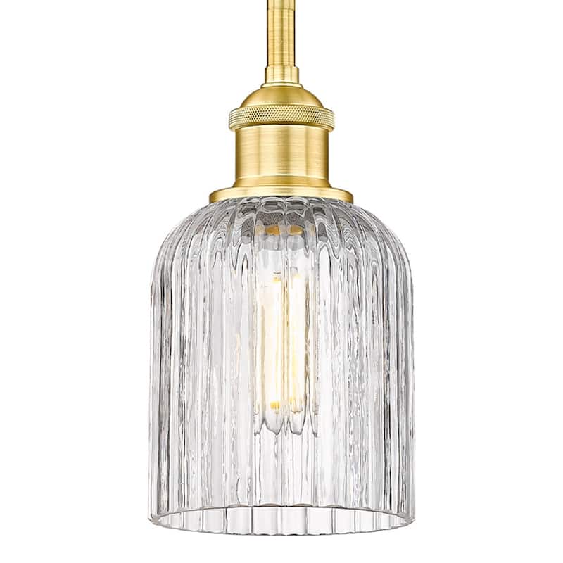 Innovations Lighting 616-1S 9 5 Bridal Veil Pendant Bridal Veil 5" - Satin Gold