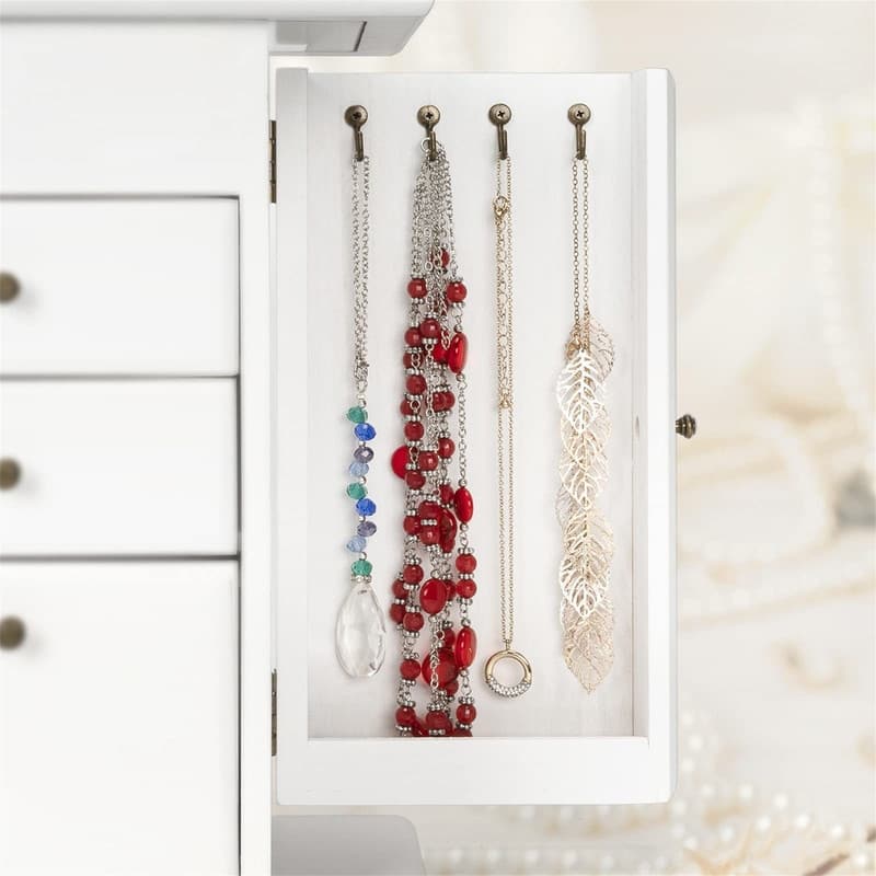 Jewelry Box for Women - 6.3"D x 10.4"W x 12.6"H