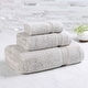 preview thumbnail 51 of 140, Superior Heritage Egyptian Cotton Absorbent 3-Piece Towel Set Silver